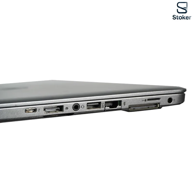 نمای نزدیک از پورتها و درگاههای لپ تاپ HP ProBook 450 G3 شامل USB، HDMI، LAN و کارتخوان